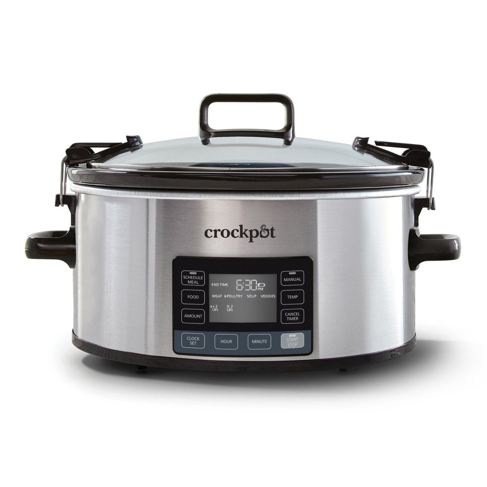 crock-pot-programmable-7-quart-mytime-cook-and-carry-slow-cooker-stainless-steel-x5 DC-32618-Crockpot-7qt-MyTime-CookCarry-ATFDC-32618-Crockpot-7qt-MyTime-CookCarry-ATF-01